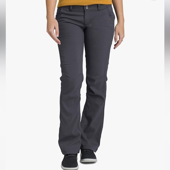 Prana Halle Pant Short Inseam in Coal size 10 - Picture 1 of 11